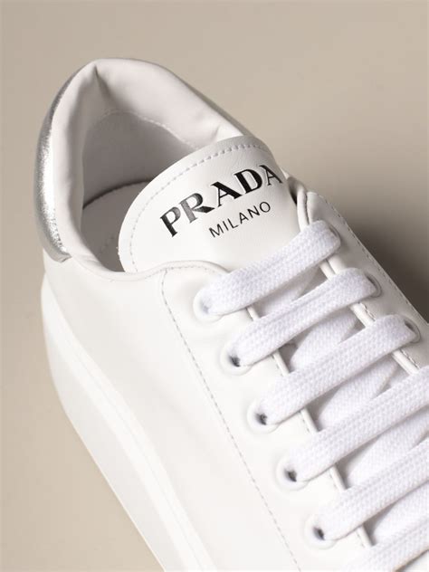 prada sneakers women's outlet|Prada female sneakers.